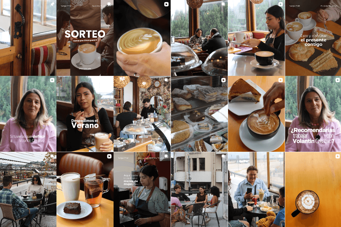 Gestión de redes sociales Sirope Cafe